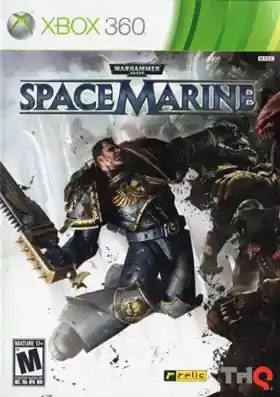 Warhammer 40K Space Marine (USA) box cover front